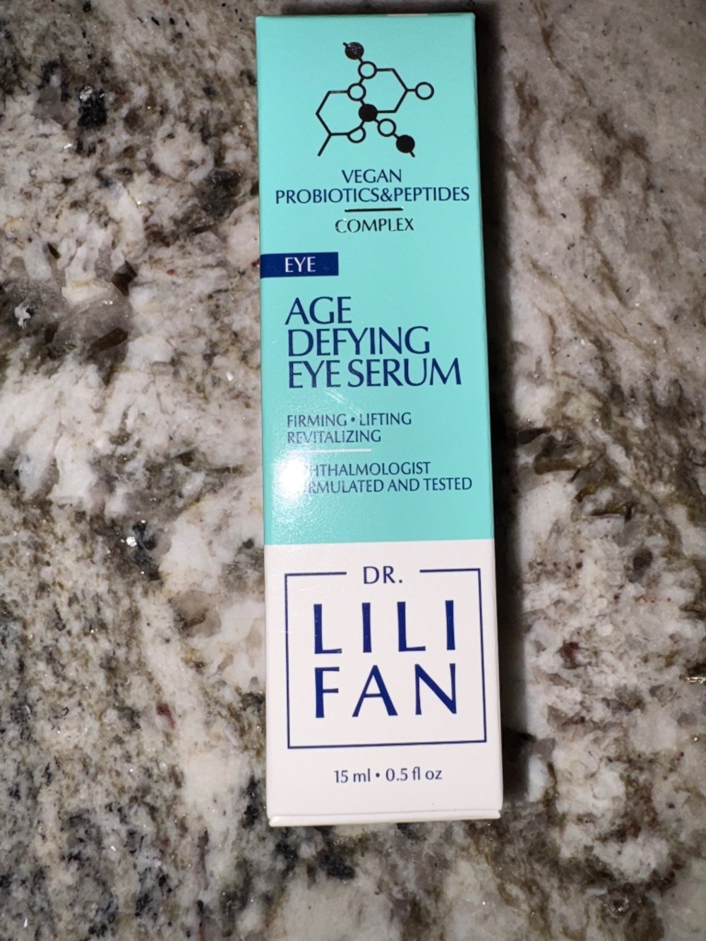Dr. Lili Fan Probiotic Age-Defying Eye Serum 15 mL /0.5 fl oz New in Box